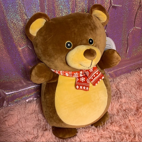 Brownie Hugmees Teddy Bear Squishmallow 